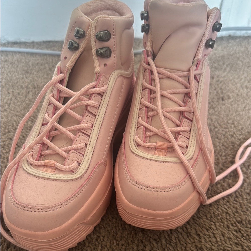 Dolls kill Berness high top platform sneakers